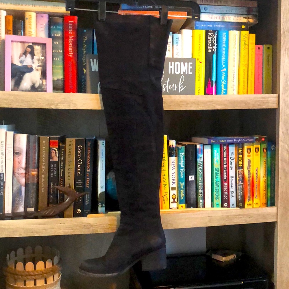 🇮🇹 LDtuttle Italian Suade over the knee thigh high boots